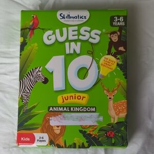 Guess in 10 Junior Animal Kingdom - Green Kids Game